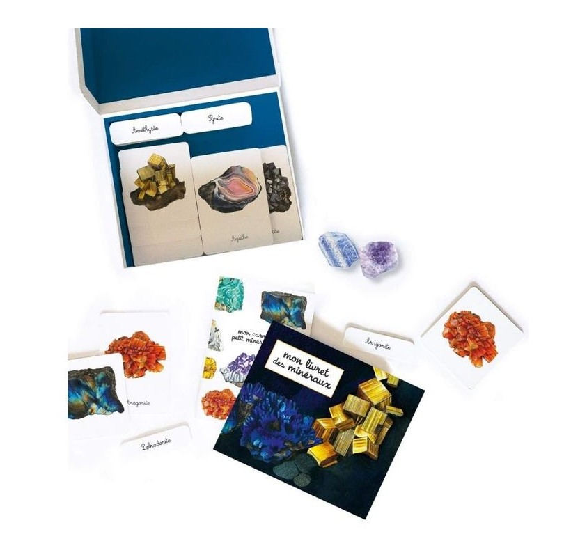 Mon Coffret Montessori - Minéraux | Edunova Maroc