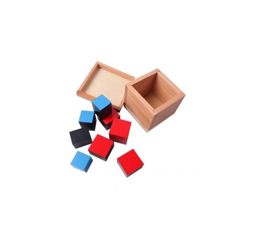 Cube du Binôme (en Hêtre) | Edunova Maroc