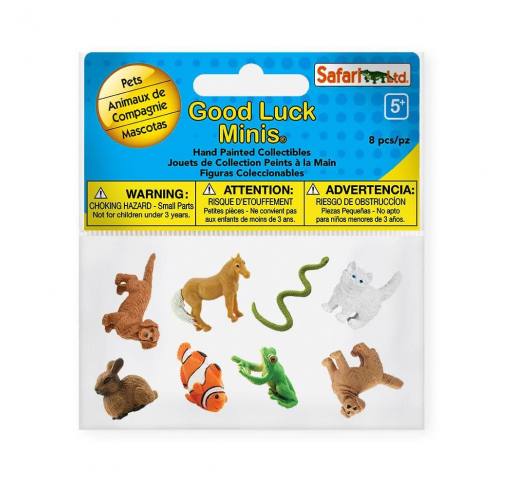 Jouets et figurines d'animaux de compagnie