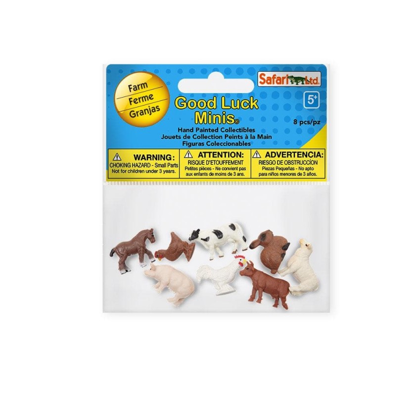 Mini figurines animaux de la ferme