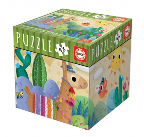 Puzzle 48 pièces " Lama"