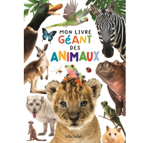 Mon livre géant des animaux