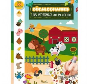 Décalcomanies : Animaux de la ferme