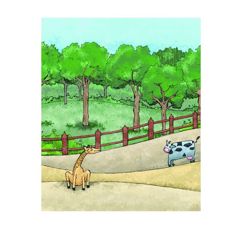 Mélia la Girafe (livre en Arabe) | Edunova Maroc