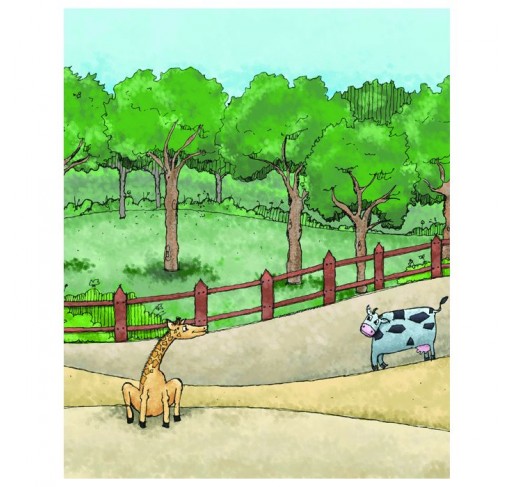 Mélia la Girafe (livre en Arabe) | Edunova Maroc