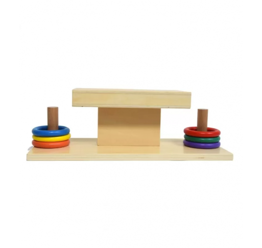 Boite Permanence de L'objet: les Cerceaux - Matériel Montessori | Edunova