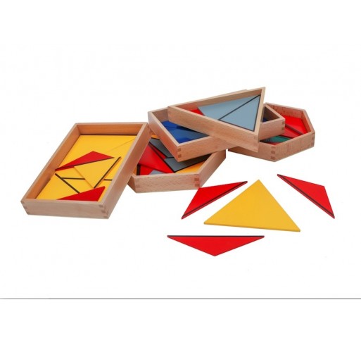 Triangles Constructeurs 5 Boites | Edunova Maroc