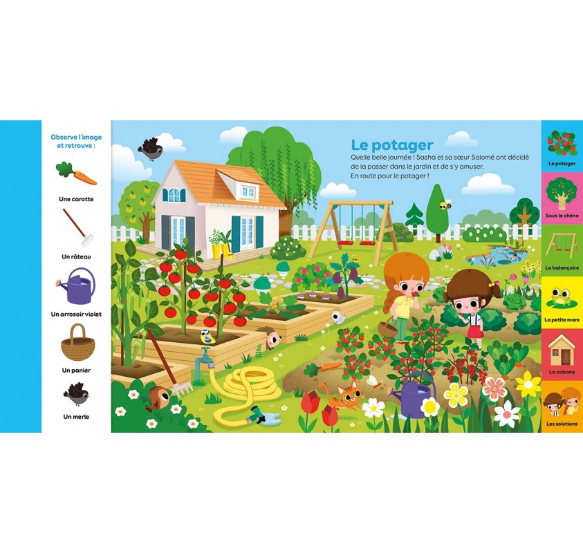Mon Tout Premier Cherche et Trouve le Jardin | Edunova Maroc