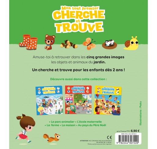 Mon Tout Premier Cherche et Trouve le Jardin | Edunova Maroc