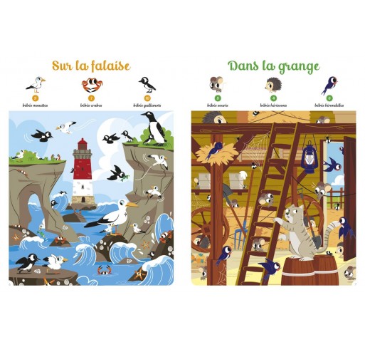 Cherche et Trouve 1000 Bébés Animaux | Edunova Maroc