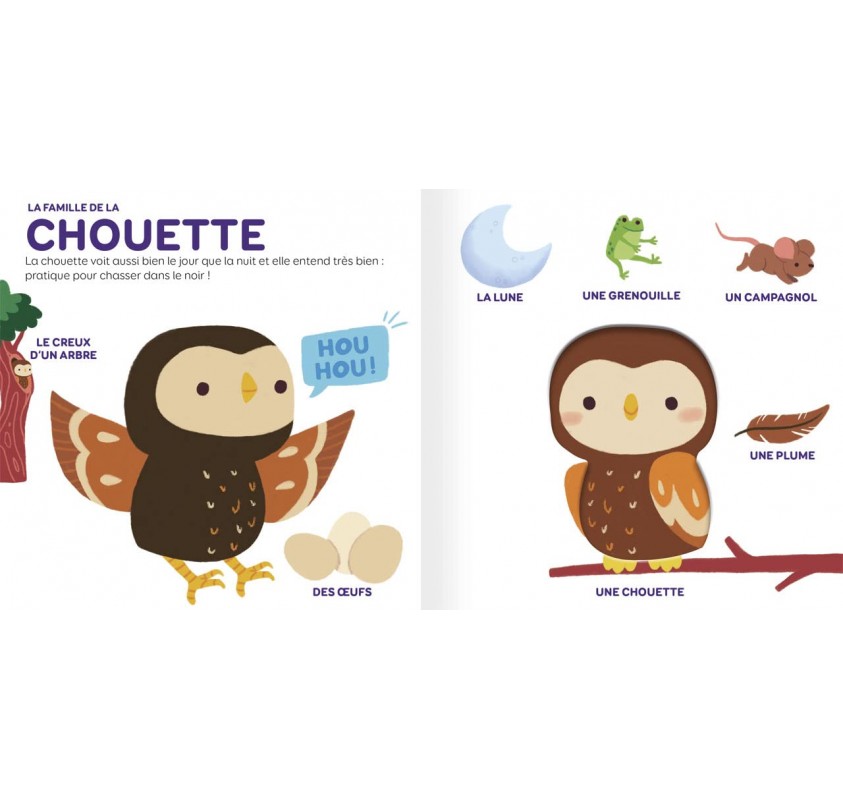 Mes P'tits Documentaires en Relief - les Animaux de la...