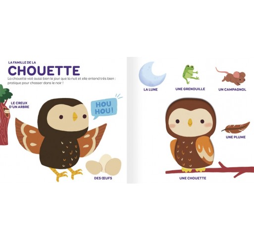 Mes P'tits Documentaires en Relief - les Animaux de la...