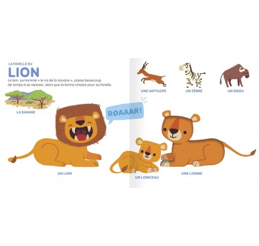 Mes P'tits Documentaires en Relief - les Animaux...