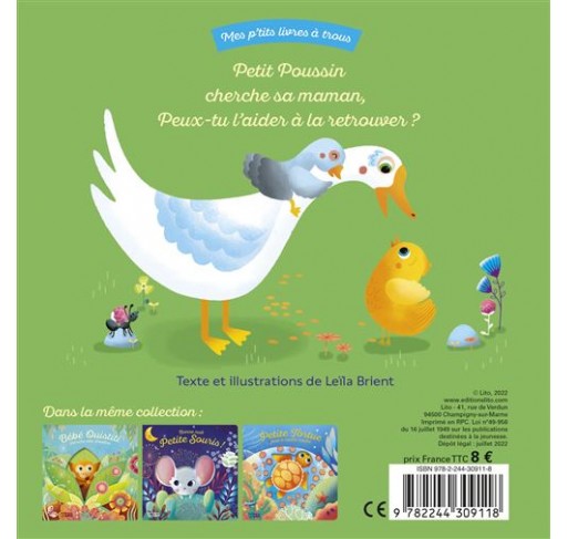 Ptits Livres a Trous Petit Poussin | Edunova Maroc