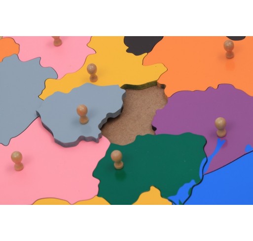 Puzzle Carte France en Bois | Edunova Maroc