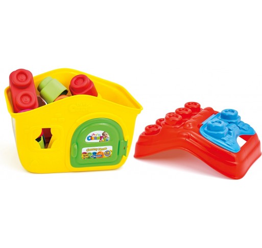 Clementoni Clemmy House Panier avec 15 Blocs Souples |...