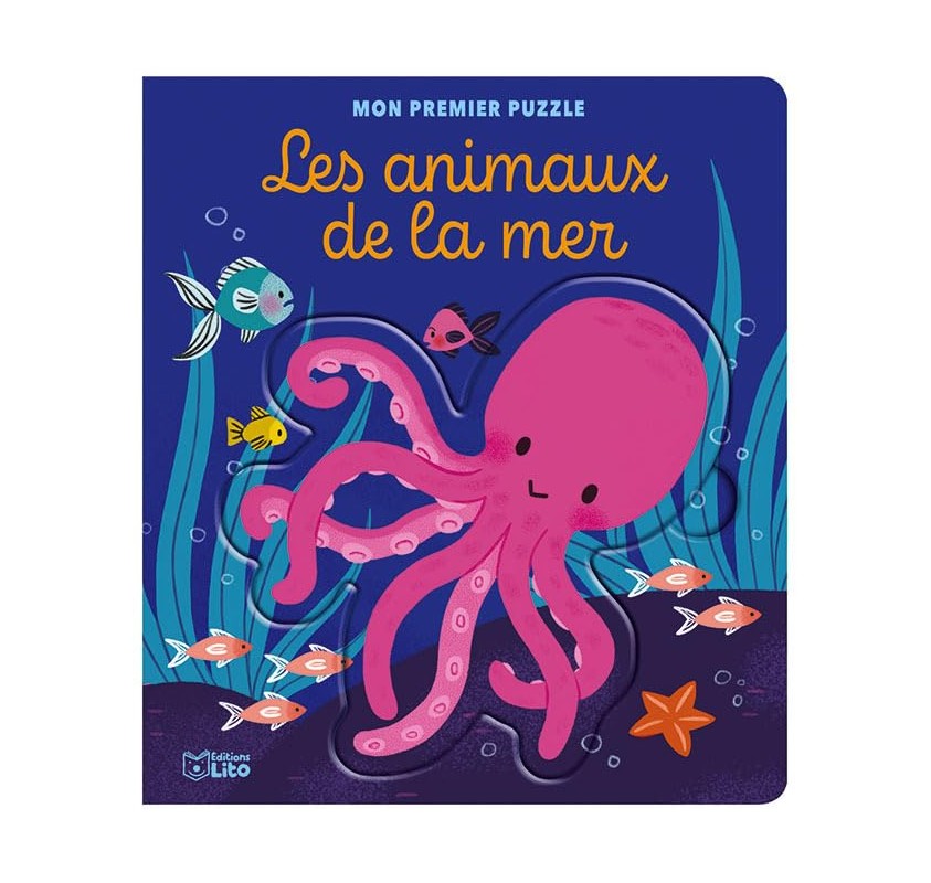 Mes Premiers Puzzles:les Animaux de la Mer - Livres et histoires | Edunova