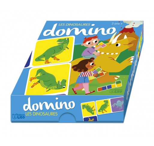 Domino - les Dinosaures - Jeux éducatifs | Edunova