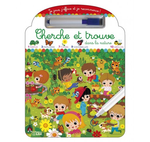 Cherche Trouve dans la Nature - Livres et histoires | Edunova