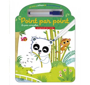 J'efface Point par Point – le Parc Animalier - Livres et histoires | Edunova