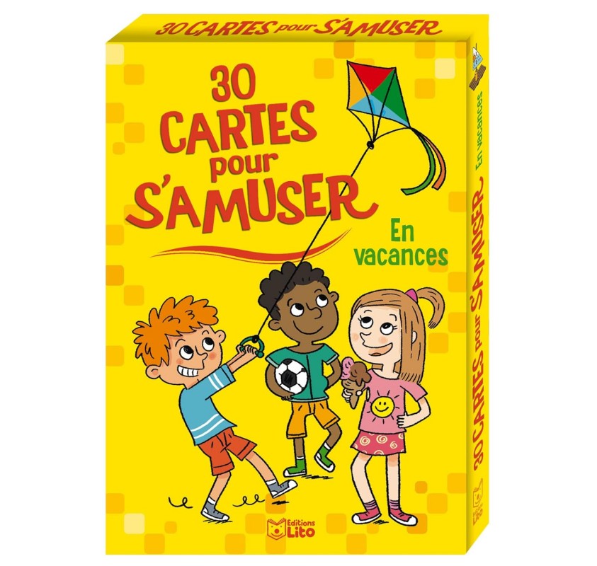 30 Cartes S'amuser en Vacances - Jeux éducatifs | Edunova