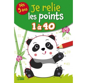 JE RELIE LES POINTS DE 1 À 40