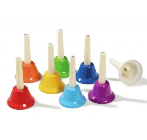 8 Clochettes Musicales À Poignée - Matériel Montessori | Edunova
