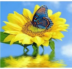 Peinture Diamant 5d : Tournesol (20x20) Cm - Arts créatifs | Edunova