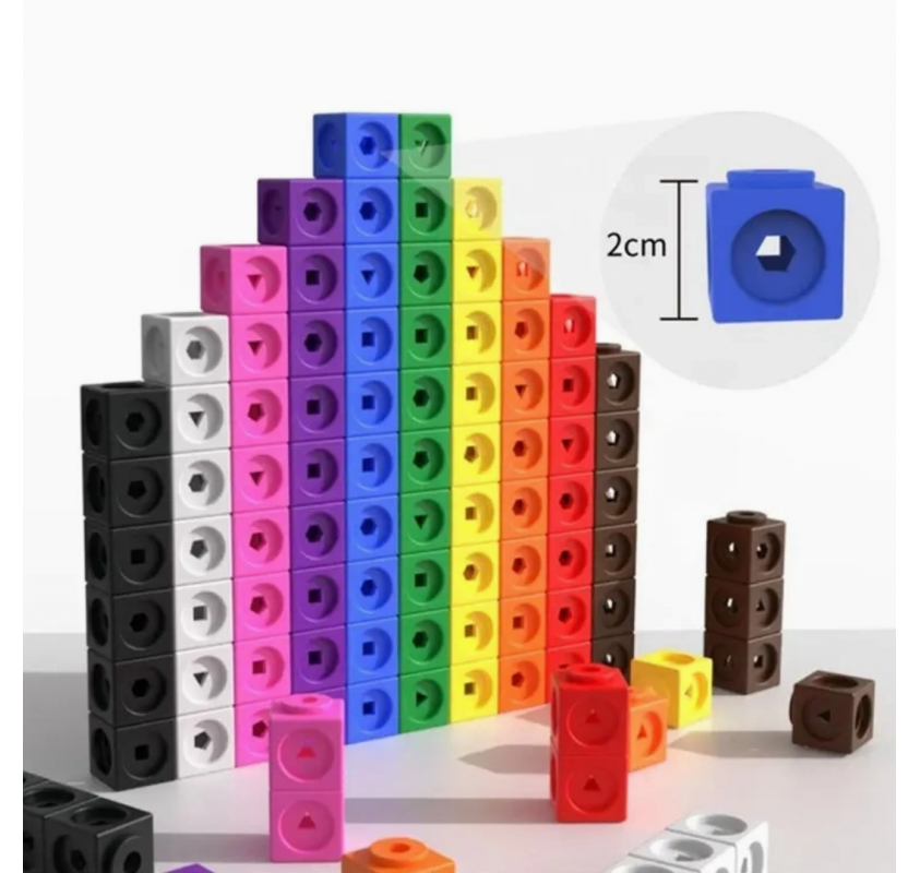 Cubes Mathlink - Matériel Montessori | Edunova