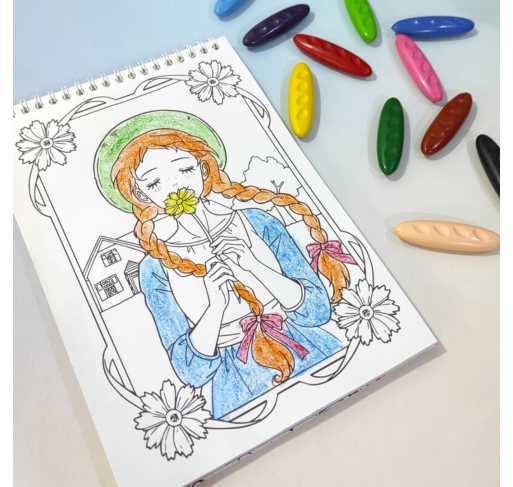 12 Crayons de Cire Cacahuete | Edunova Maroc