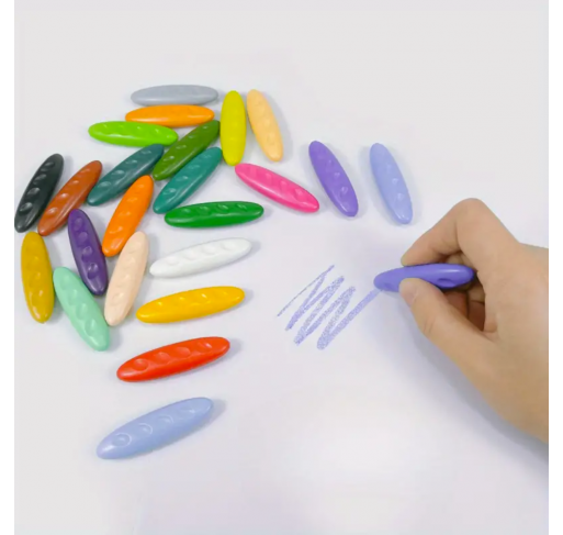 12 Crayons de Cire Cacahuete | Edunova Maroc