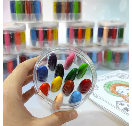 12 Crayons de Cire Cacahuete | Edunova Maroc