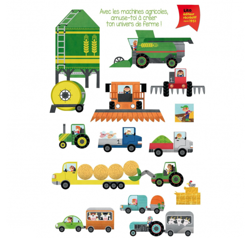 Gommettes : les Machines Agricoles | Edunova Maroc