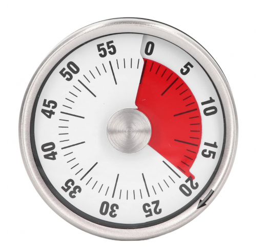 Time Timer Visuel Magnetique avec Dos Aimant et Alarme - Jeux éducatifs | Edunova