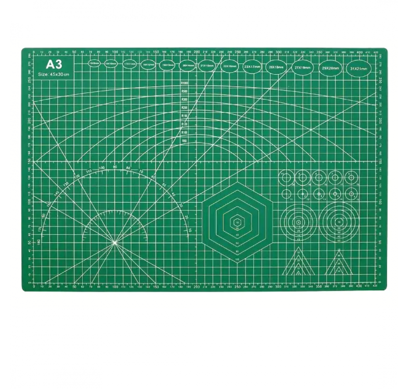 Tapis de Découpe A3 Double Face - Arts créatifs | Edunova
