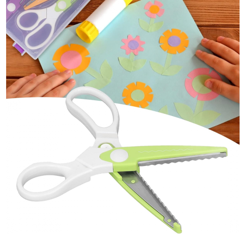 Ciseaux pour Loisirs Creatifs 5 Lames Interchangeables |...