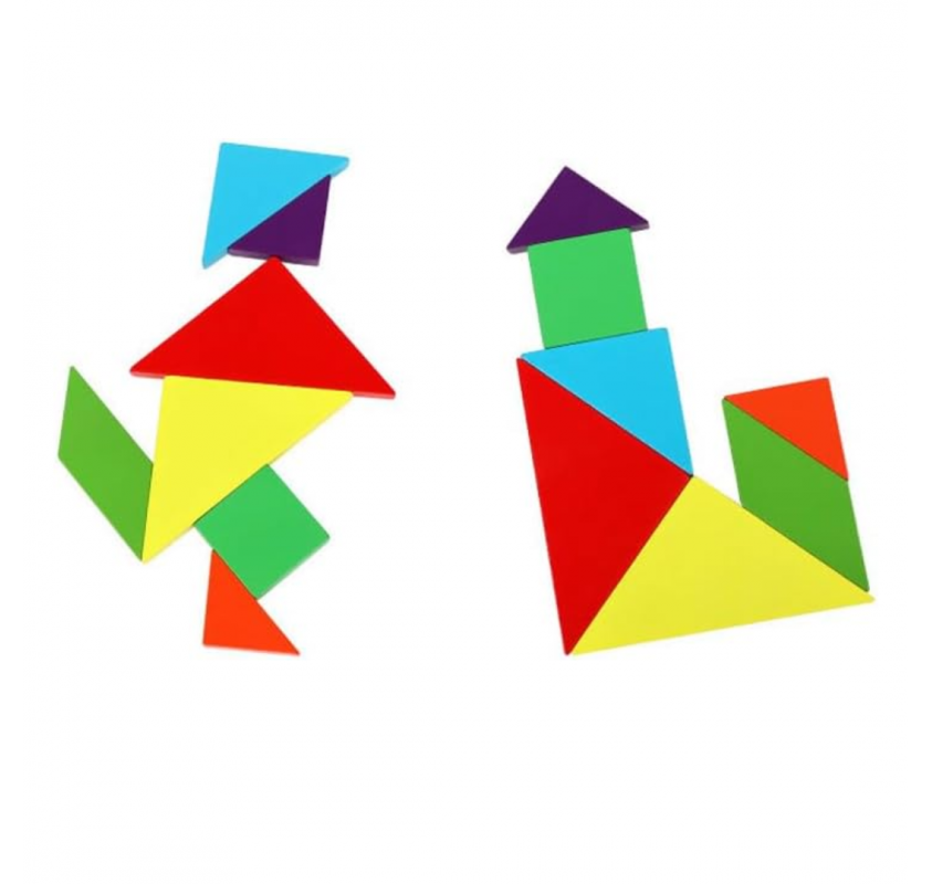 Livre Puzzle Magnétique 3d pour Enfants - Tangram | Edunova