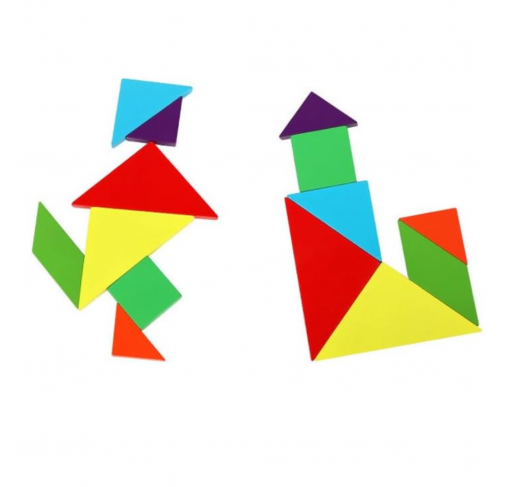 Livre Puzzle Magnétique 3d pour Enfants - Tangram | Edunova