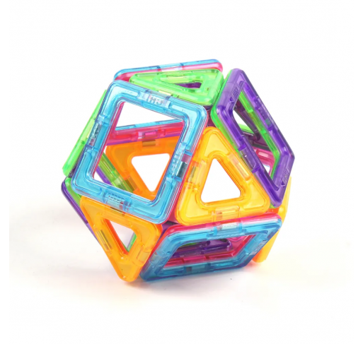 Jeu de Construction Magnetique Magkiss Mini 36 Pieces |...