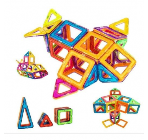 Jeu de Construction Magnetique Magkiss Mini 56 Pieces |...
