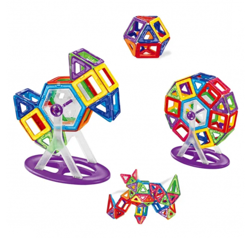 Jeu de Construction Magnetique Magkiss Mini 56 Pieces |...