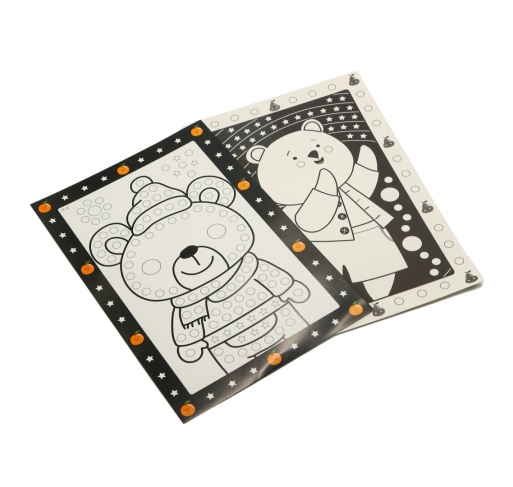 Kit Créatif Posters + Gommettes- Ours | Edunova Maroc