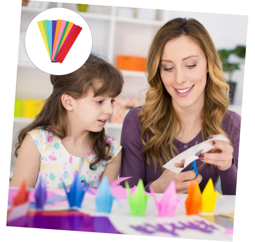 Papiers Crépons Multicolores | Edunova Maroc