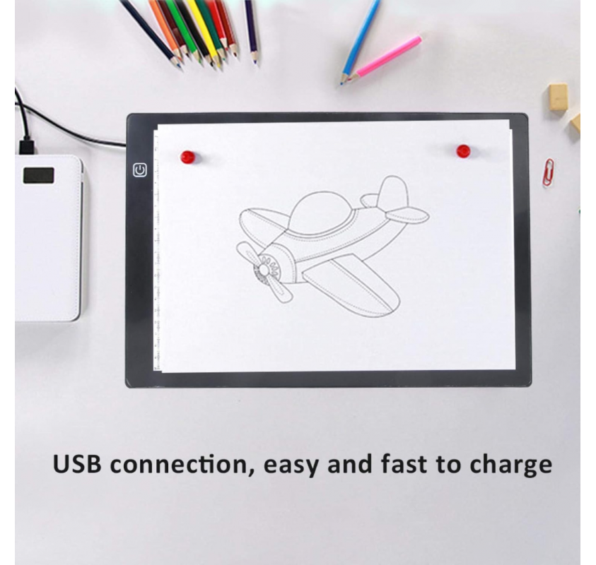 Tablette Lumineuse A3 pour Dessin et Ecriture | Edunova