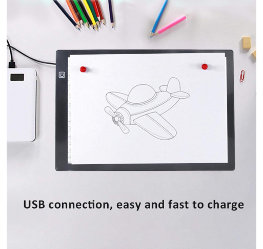 Tablette Lumineuse A3 pour Dessin et Ecriture | Edunova