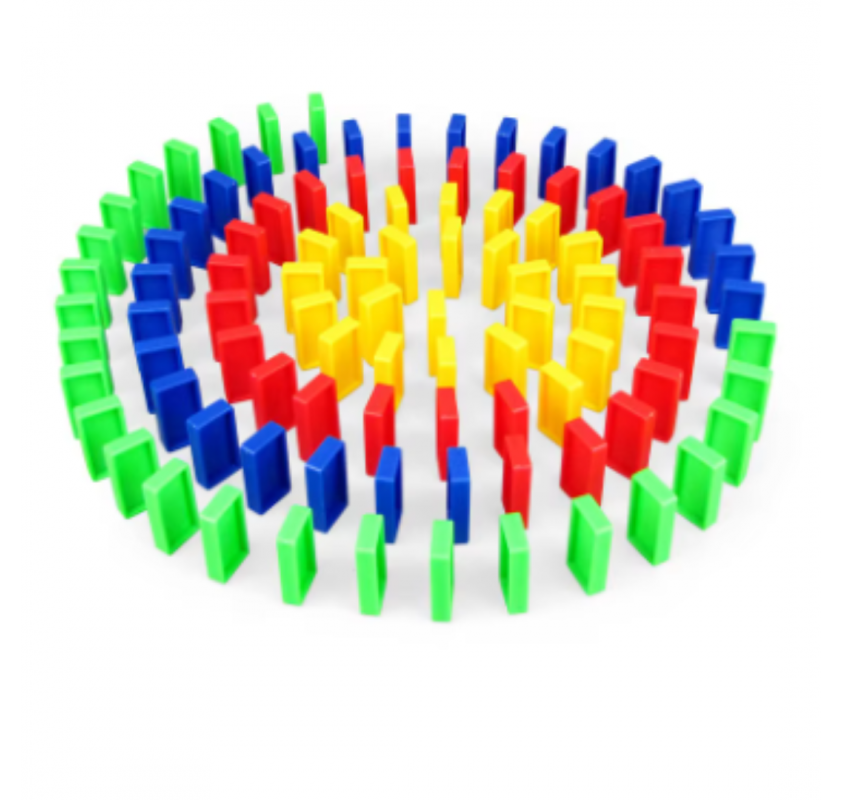 108 Dominos Colorés | Edunova Maroc