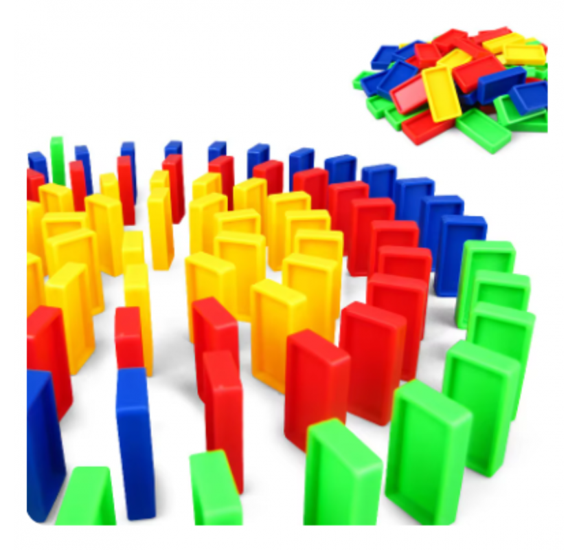 108 Dominos Colorés - Jeux éducatifs | Edunova