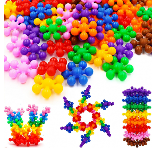 100 Flocons de Neige Colores | Edunova Maroc