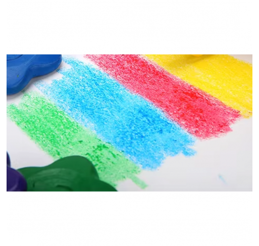 12 Crayons de Cire en Forme de Fleur | Edunova Maroc