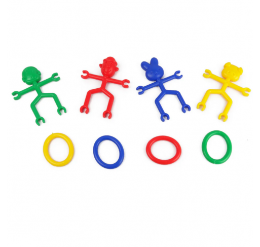 100 Acrobates Colorés et Anneaux | Edunova Maroc